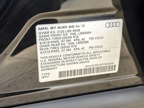 Certified 2023 Audi Q4 e-tron Premium Plus w/ Premium Plus RWD image 28