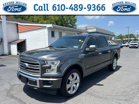 Used 2017 Ford F150 Limited w/ Trailer Tow Package AWD/4WD image 1