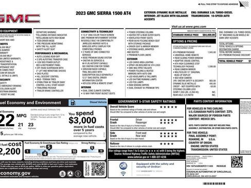 Used 2023 GMC Sierra 1500 AT4 w/ AT4 Premium Package image 29