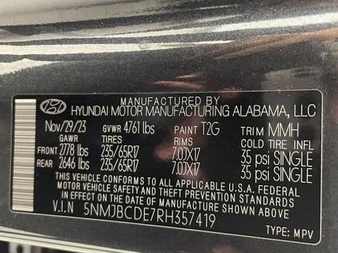 Used 2024 Hyundai Tucson SEL AWD/4WD image 26