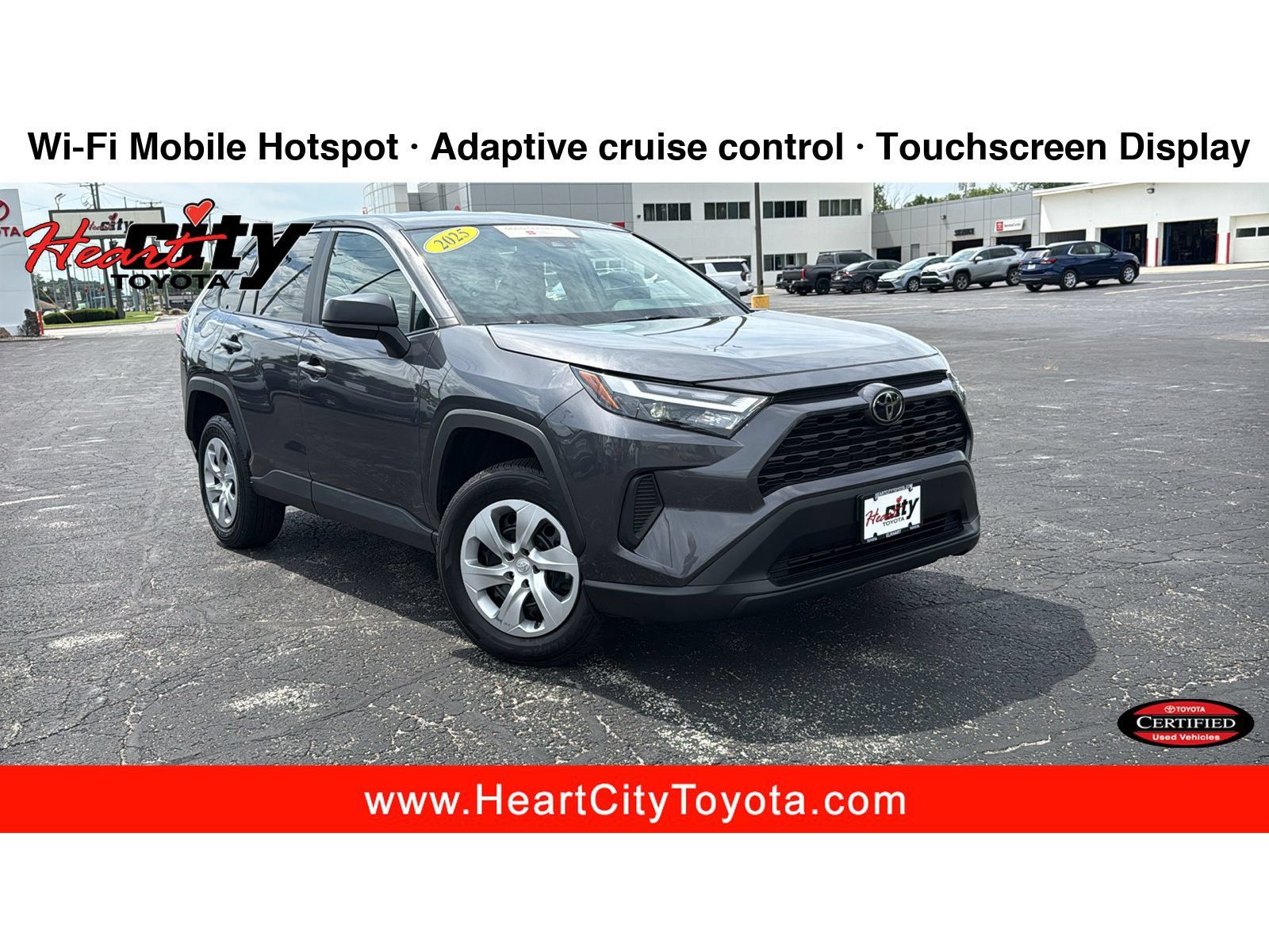 Certified 2025 Toyota RAV4 LE AWD/4WD image 1