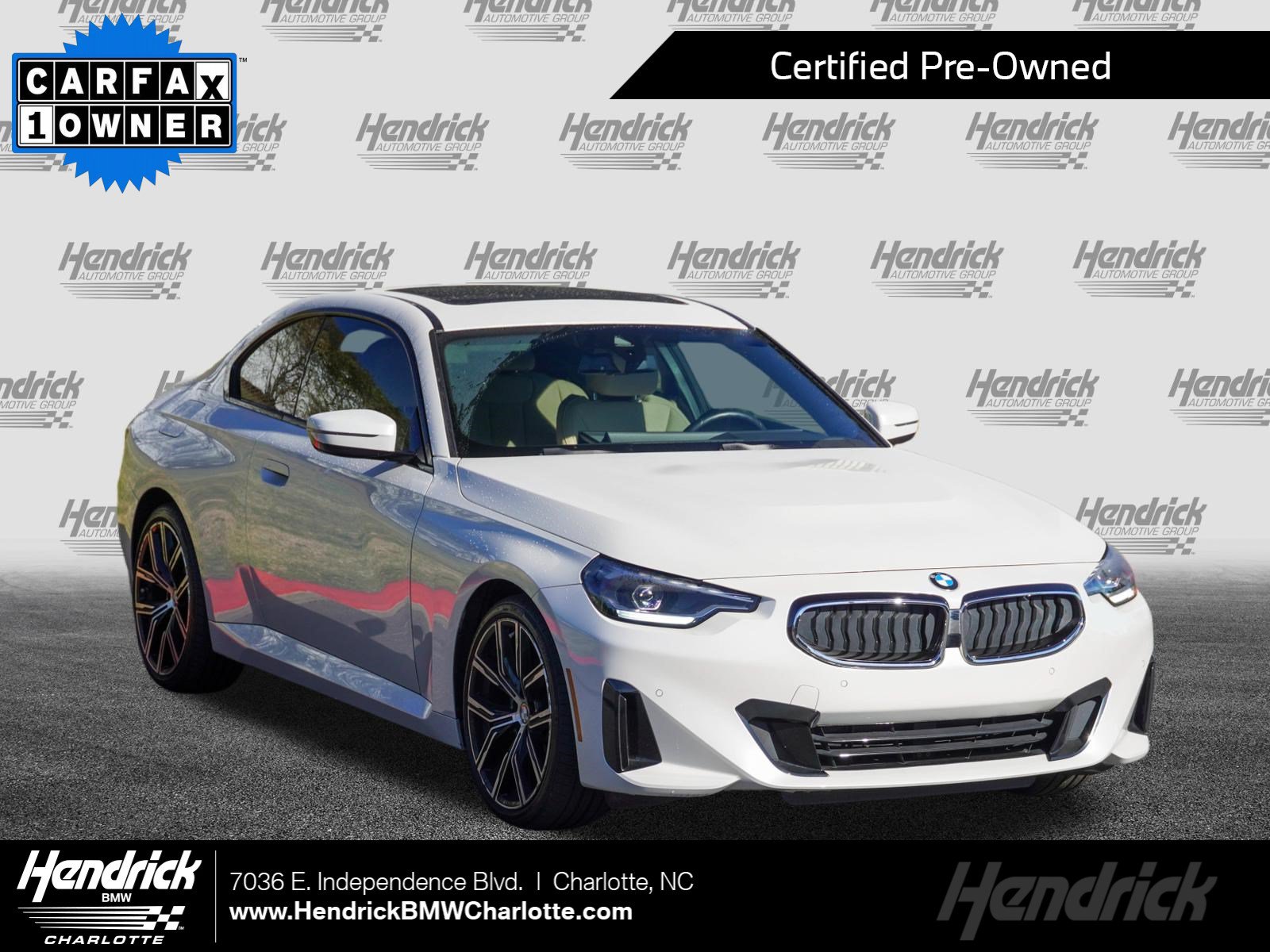 Certified 2024 BMW 230i xDrive Coupe w/ Convenience Package AWD/4WD image 1