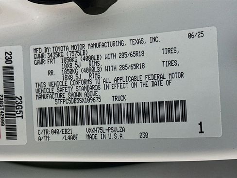 Used 2025 Toyota Tundra TRD Pro image 30