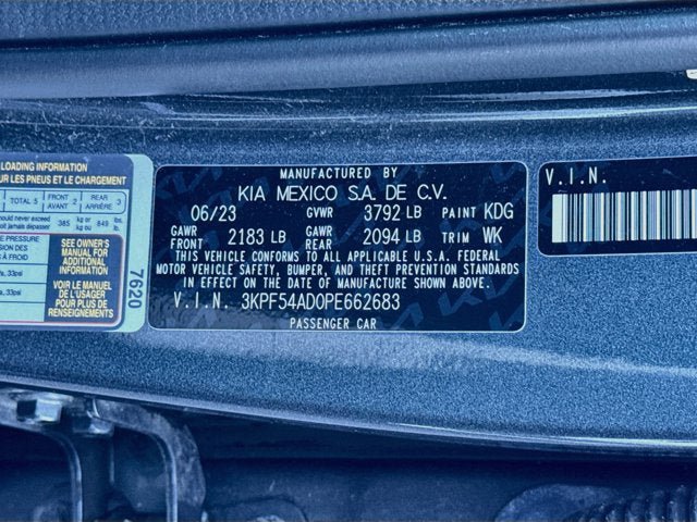 Certified 2023 Kia Forte GT-Line w/ GT-Line Technology Package FWD image 29