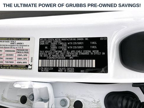 Used 2023 Lexus RX 500h F Sport w/ Accessory Package (2T) AWD/4WD image 44