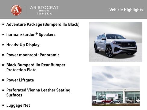 New 2026 Volkswagen Atlas SEL Premium R-Line AWD/4WD image 2