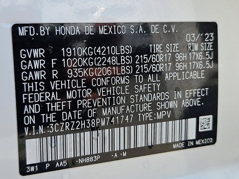 Used 2023 Honda HR-V LX image 27