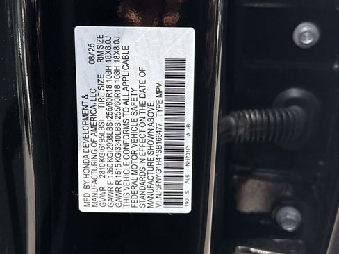 Certified 2025 Honda Pilot EX-L image 30