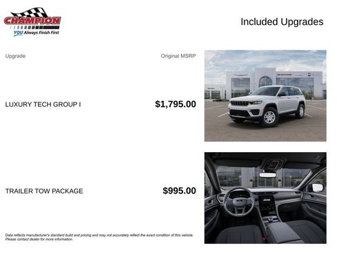 New 2025 Jeep Grand Cherokee Laredo w/ Luxury Tech Group I image 6