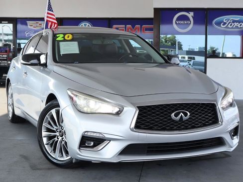 Used 2020 INFINITI Q50 Luxe RWD image 2
