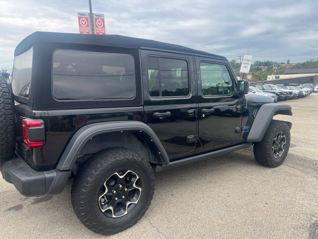 Used 2021 Jeep Wrangler Unlimited Rubicon 4xe w/ Steel Bumper Group AWD/4WD image 2