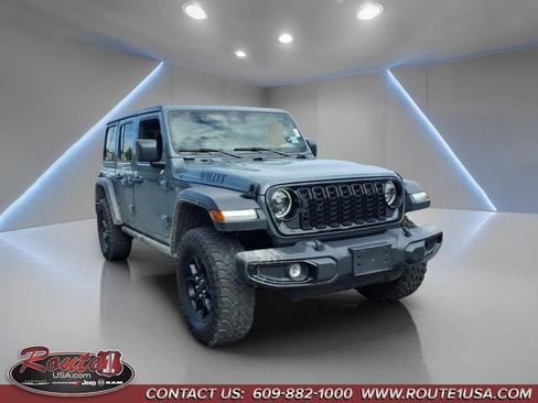 Certified 2024 Jeep Wrangler Unlimited Sport AWD/4WD image 1