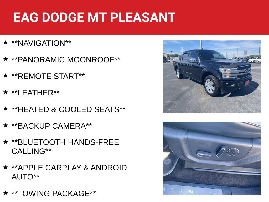 Used 2018 Ford F150 Platinum AWD/4WD image 4