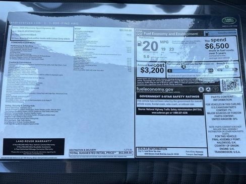 New 2025 Land Rover Discovery Sport Dynamic SE AWD/4WD image 30