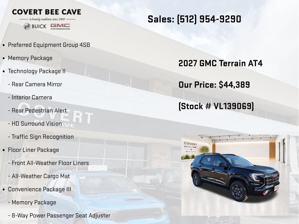 New 2027 GMC Terrain AT4 w/ Convenience Package III AWD/4WD image 6