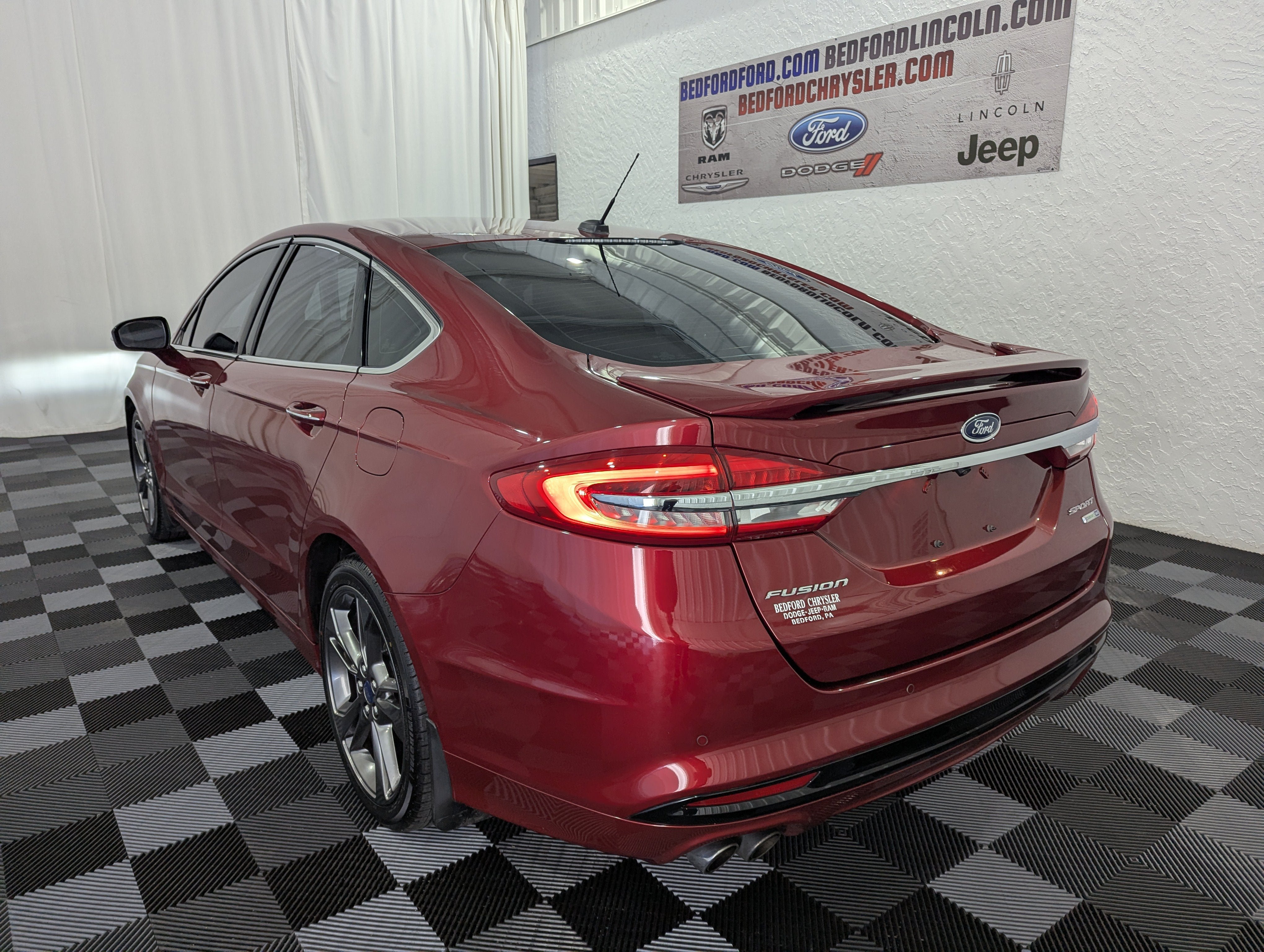 Used 2017 Ford Fusion Sport w/ Equipment Group 401A AWD/4WD image 8