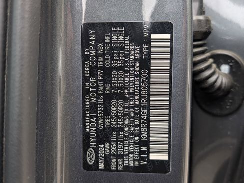 Used 2024 Hyundai Palisade Calligraphy image 42