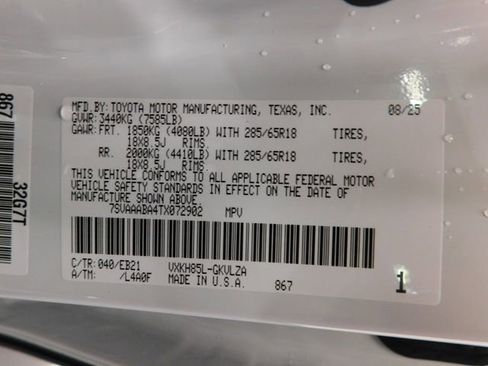 Used 2026 Toyota Sequoia TRD Pro image 39