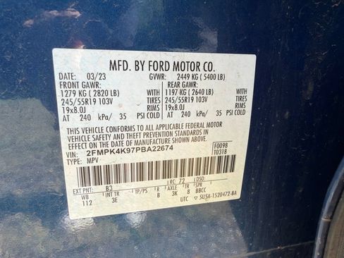 Used 2023 Ford Edge Titanium AWD/4WD image 18