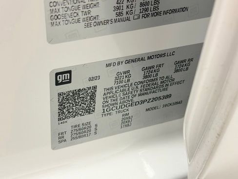 Certified 2023 Chevrolet Silverado 1500 LTZ w/ Technology Package image 25