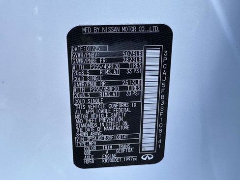 Used 2025 INFINITI QX50 Sport image 19