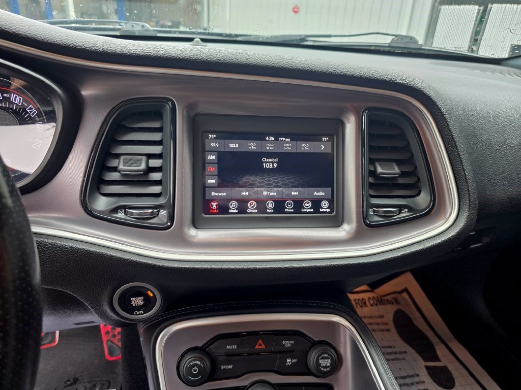 Used 2019 Dodge Challenger SXT w/ Blacktop Package RWD image 22