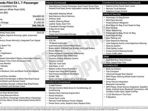 Used 2024 Honda Pilot EX-L image 42