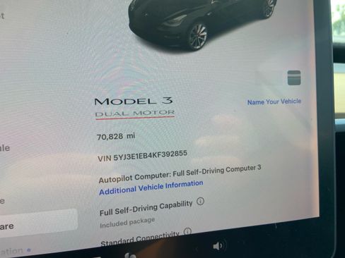 Used 2019 Tesla Model 3 Long Range AWD/4WD image 13