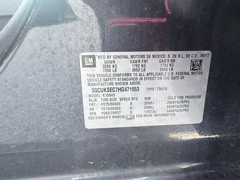 Used 2017 Chevrolet Silverado 1500 LTZ w/ Sport Package image 19