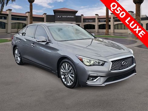 Used 2023 INFINITI Q50 Luxe w/ Cargo Package image 2
