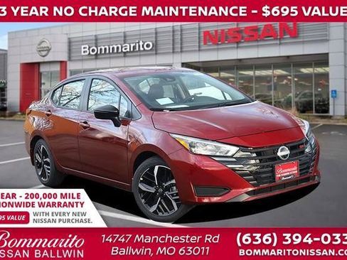 New 2025 Nissan Versa SR w/ Trunk Package image 1