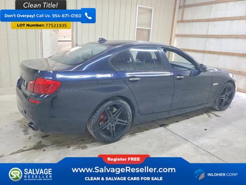 Used 2014 BMW 550i xDrive Sedan AWD/4WD image 4
