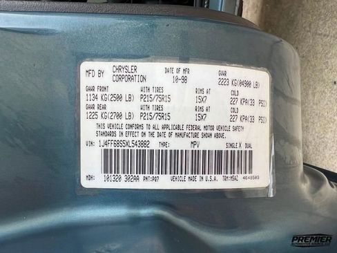 Used 1999 Jeep Cherokee Sport image 19