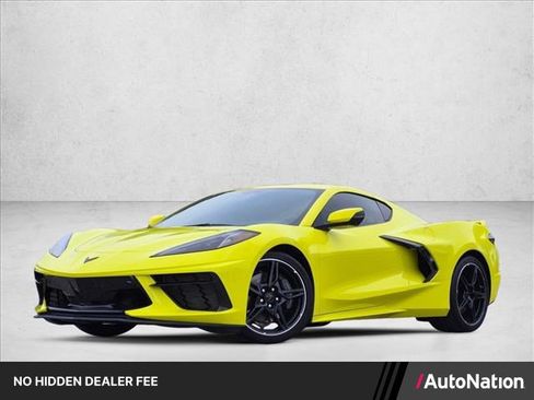 Used 2022 Chevrolet Corvette Stingray Preferred Cpe w/ Z51 Performance Package RWD image 1