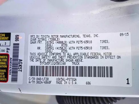 Used 2016 Toyota Tundra TRD Pro image 14