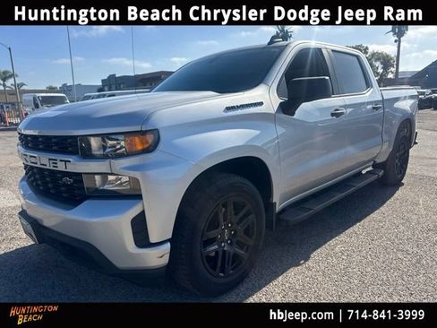 Used 2022 Chevrolet Silverado 1500 Custom w/ LPO, Blackout Package RWD image 1