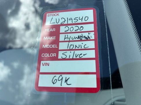 Used 2020 Hyundai Ioniq Blue image 5
