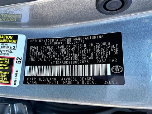 New 2026 Toyota Camry XLE AWD/4WD image 18
