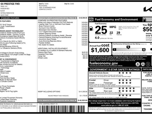 Used 2021 Kia Sorento SX image 53