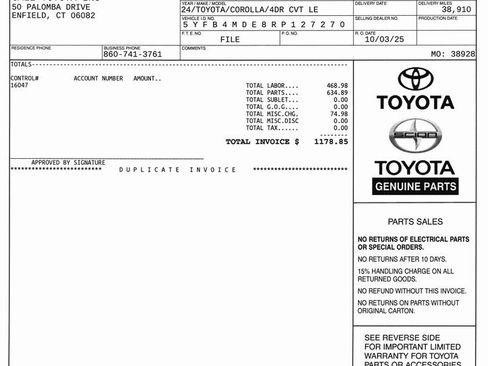 Used 2024 Toyota Corolla LE image 11