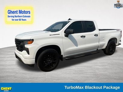 Used 2024 Chevrolet Silverado 1500 Custom w/ Turbomax Blackout Package