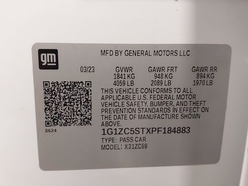 Used 2023 Chevrolet Malibu LS w/ Driver Confidence Package image 34