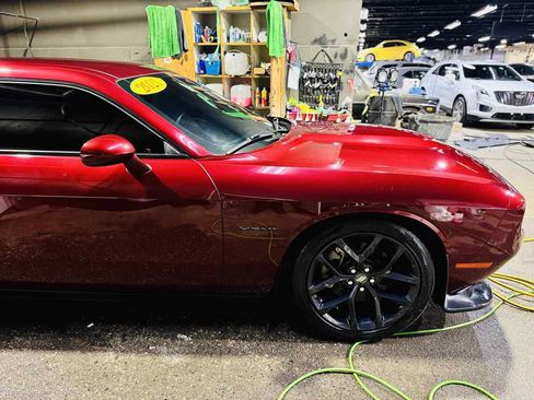 Used 2021 Dodge Challenger R/T w/ Blacktop Package RWD image 3