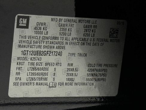 Used 2016 GMC Sierra 2500 Denali w/ Duramax Plus Package AWD/4WD image 94