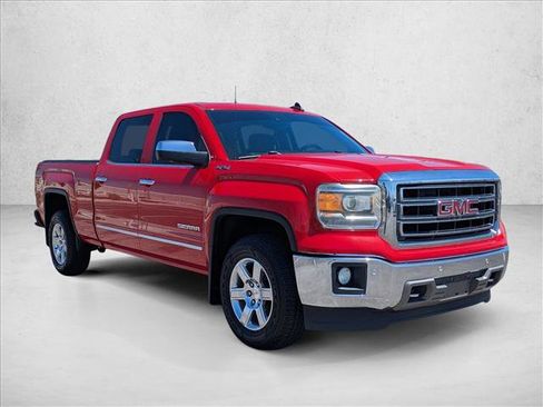 Used 2015 GMC Sierra 1500 SLT w/ Driver Alert Package AWD/4WD image 3