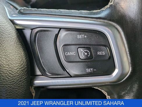Used 2021 Jeep Wrangler Unlimited Sahara image 21