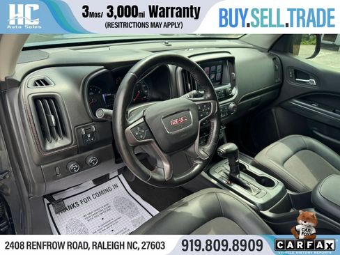 Used 2017 GMC Canyon SLE w/ All Terrain Package AWD/4WD image 13