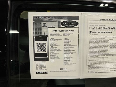 Used 2021 Toyota Camry XLE AWD/4WD image 12