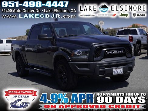 Used 2022 RAM 1500 Classic Warlock w/ Electronics Group AWD/4WD image 1