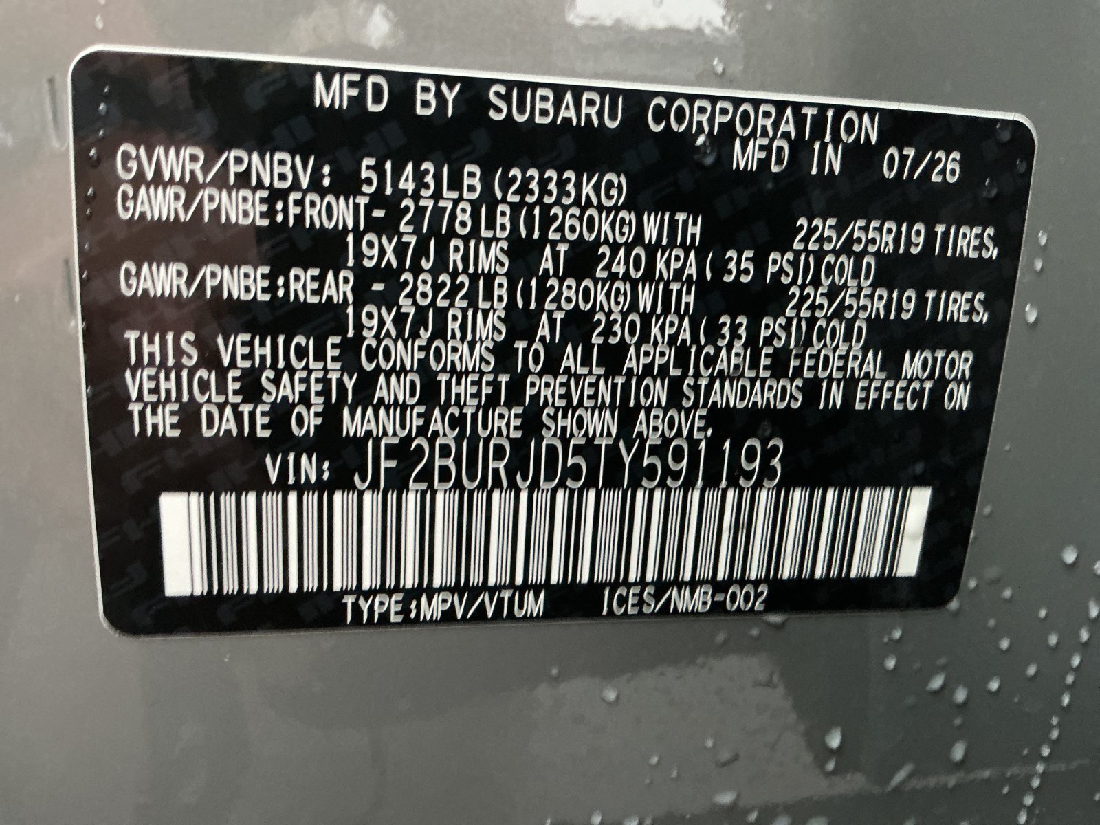 New 2026 Subaru Outback Touring XT AWD/4WD image 29